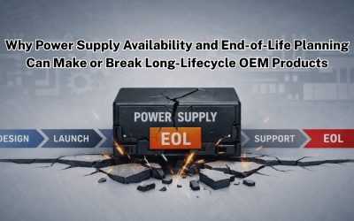 Why Power Supply Availability and End-of-Life Planning Can Make or Break Long-Lifecycle OEM Products