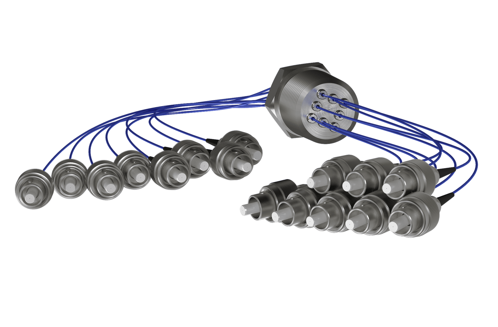 High-Pressure Fibre Optic Feedthroughs
