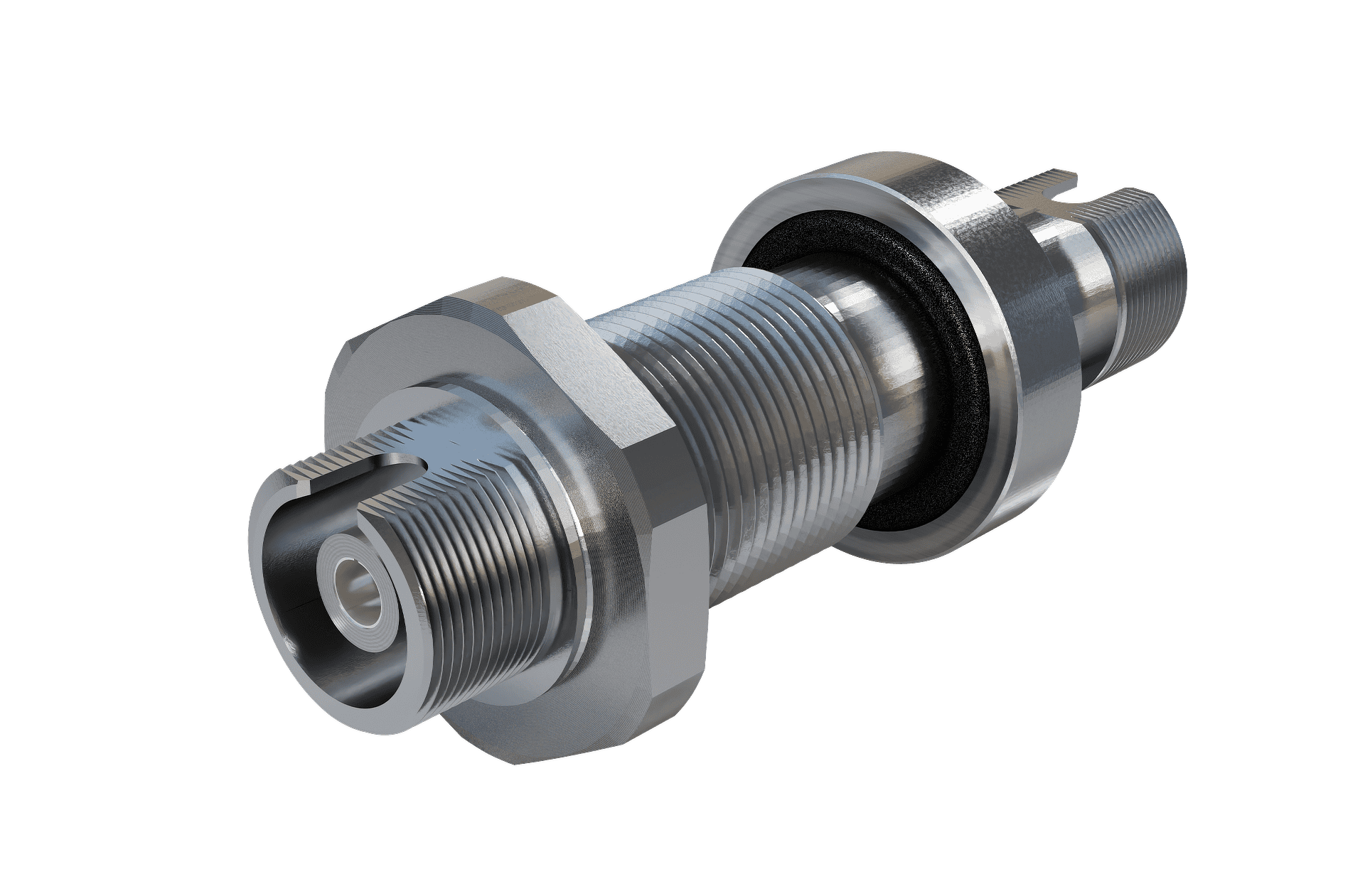 Threaded Fibre Optic Feedthroughs